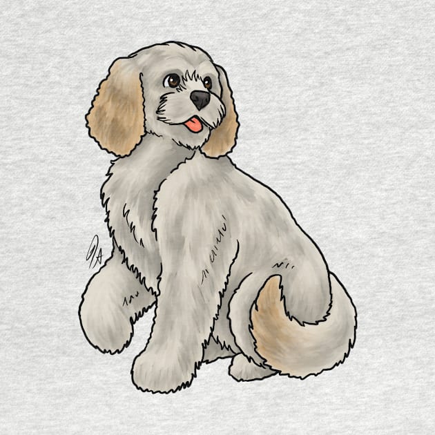 Dog - Cockapoo - Cream by Jen's Dogs Custom Gifts and Designs